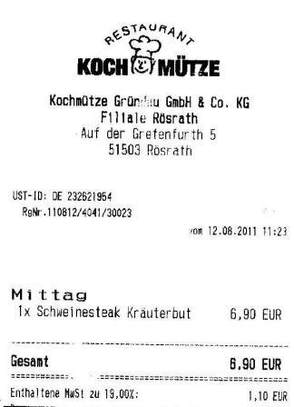 bbas Hffner Kochmtze Restaurant